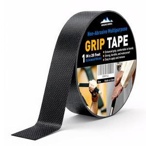 고무 그립 테이프, 손잡이용 20피트 비마모성 그립 테이프 1인치, 강력 접착 방수 내열 쿠션 그립, 손에 편안함, 손잡이, 핸들바 또는 미끄러운 물건에 완벽합니다