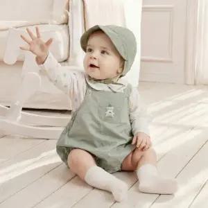 [롯데백화점]아가방 안토멜티바디수트상하세트(모자)(MINT) 01T127905