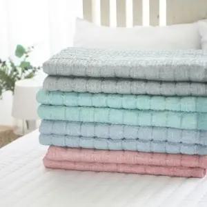 국산 용매트 시트 모던 여름 미끄럼방지 시어샤카 슈퍼싱글 침대패드 110x200