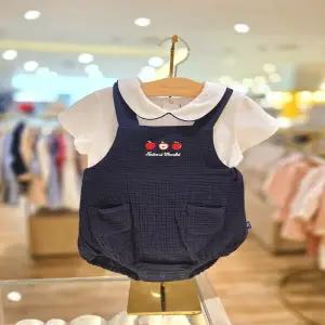 [타티네쇼콜라]BG로랑멜빵슈트SET (2026년 SS신상) TTPMBO074N