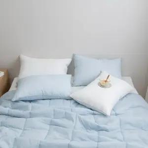 패드/화이트) Q 스노우리플 침구 아이싱 간절기이불패드세트 (올데이 여름 블루 잠트