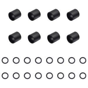 HAJXZH 2 세트 롱보드 스케이트보드 브래킷 휠용 스페이서 및 와셔 블랙 스케이트보드 하드웨어