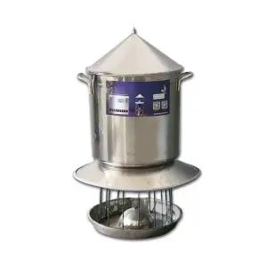 닭 사료 자동 공급기 배식통 가금류 양계장 밥주는기계 먹이통