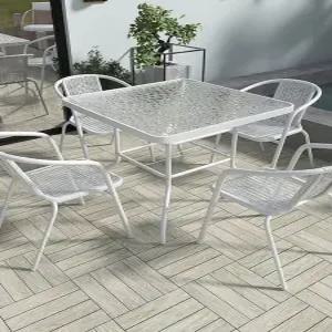 트랑떼 테이블 테라스 세트 야외테이블 4인 접이식 카페 야외용