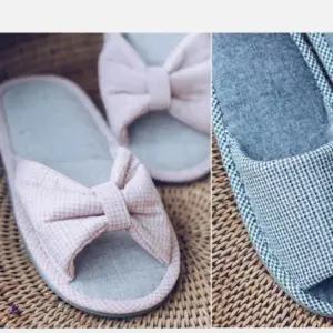 여성 트위드 거실화 트위드 슬리퍼 실내 거실화 실내화 슬리퍼