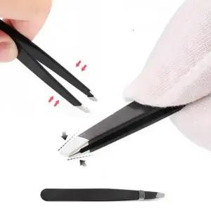 여성 눈썹 속눈썹 인그로우 흰머리 스테인리스 족집게