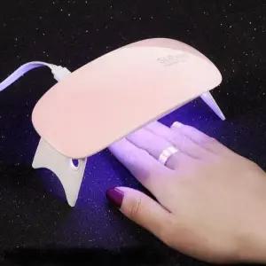 KC인증 셀프 네일 케어 LED 젤램프 휴대용 USB타입 6W