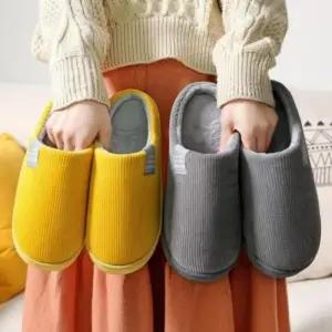 방한 실내슬리퍼 실내화 극세사 겨울 거실화 슬리퍼