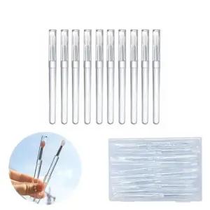 네일아트 다용도 소프트 실리콘 브러쉬 10개세트 4종