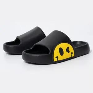 거실 슬리퍼 잔여수량땡처리 사이드스마일슬리퍼 실내화 층간소음방지