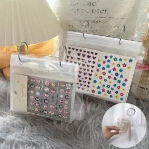 네일아트 탁상 캘린더형 네일스티커 정리 전시 앨범