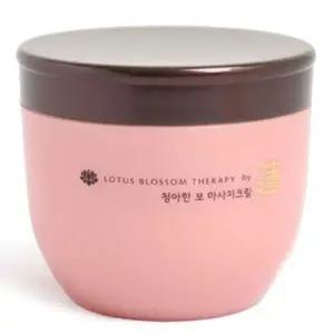 연꽃추출물 마사지크림 대용량 보습 300g