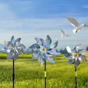 비둘기 조류퇴치 바람개비 10p 풍차 농업용 빛반사