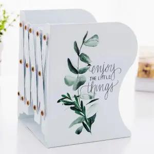 엔조이 보태니컬 접이식 책꽂이 자바라 철제책꽂이