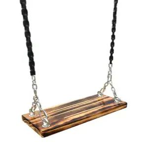 나무 그네안장 어린이 마당 실내 기구 그네 의자 놀이터 실외