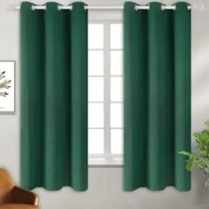 미드나잇 아일릿 암막커튼 2장세트 창문용 커텐 그린