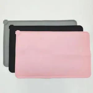 강아지매트 실리콘 밥그릇 식사 식기 바닥 매트