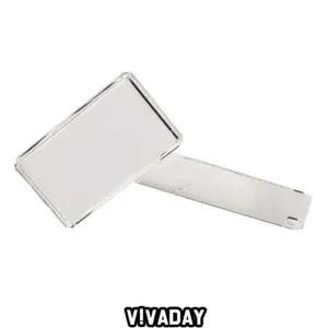 독일 에센바흐 투명 손잡이형 돋보기 90X50