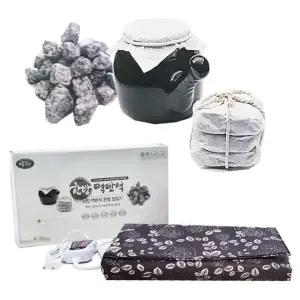 성진612 한방 맥반석 온열찜질기 겉피 분리세척