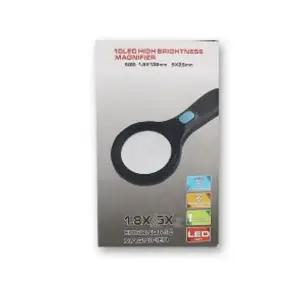 10 LED 5X25돋보기 확대경 관찰 독서
