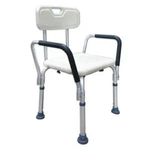 알루미늄 등받이 손잡이 목욕의자