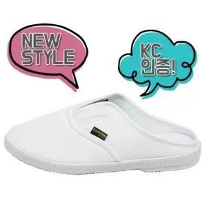 간호슈즈 레자 슬라이드 슬리퍼 견고 단화