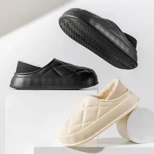 양털 거실화 털 방한 겨울 실내화 따뜻한실내화 패딩 EVA 슬리퍼