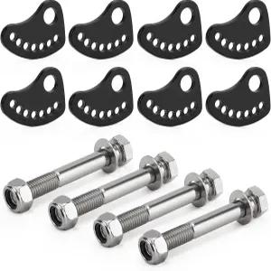 조정 가능한 캠버 키트 잠금 및 상부 암 정렬 캠 볼트 쉐보레 실버라도 GMC 시에라 1500 2500 3500 -