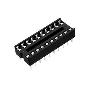 uxcell 30pcs DIP IC 칩 소켓 어댑터 2.54mm 피치 7.6mm 로우 2열 20 플랫 핀 납땜