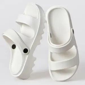 여자 뮬 EVA 슬리퍼 스트랩 두줄 겸용 샌들 여름