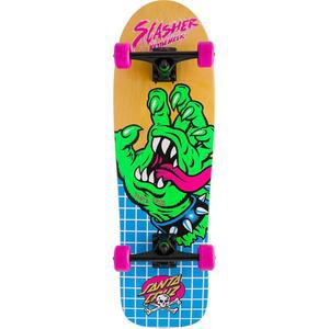 산타 크루즈 올드 스쿨 스케이트보드 완성 미크 OG 슬래셔 핸드 9.7인치 x 31.7인치