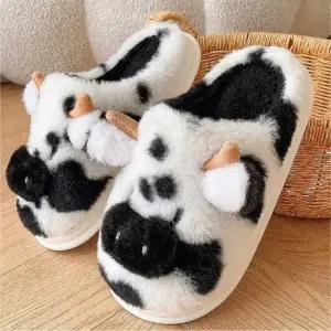 남녀 따뜻한 방한 겨울 공용 털 실내화 홈 슬리퍼