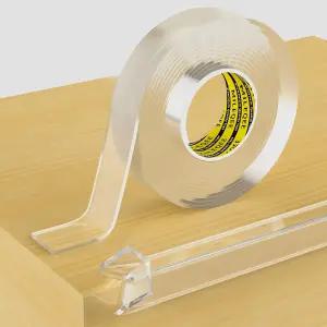 클리어 엣지 프로텍터 스트립 0.8인치 x 9.84피트 샤프 랩 커버 테이프 캐비닛 도어 데스크 유리 테이블