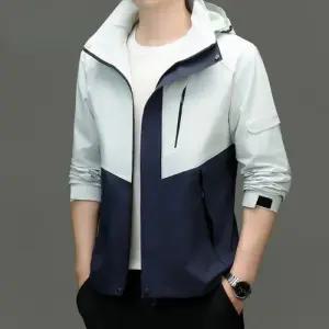 아웃도어 남자야상사파리 얇은 등산복 봄가을 자켓 아우터 후드탈착 ible3