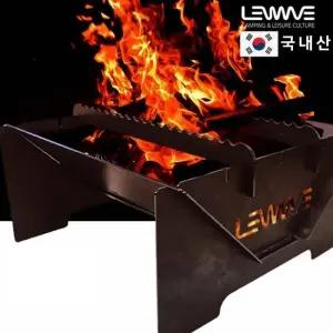 TBZ 간편휴대 캠핑 2T 사각 불멍 화로대 대형 버너 스토브 스토브 캠핑용화로대