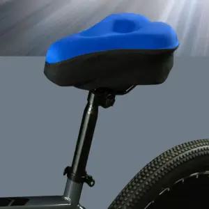 쿠션 자전거 안장쇼바 커버 용품 전립선 젤쿠션 젤 의자 젤리 안장 로드 푹신한 메모
