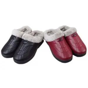 여자 여성 편한 슈즈 뮬신발 블로퍼 방한 뮬블리퍼 겨울 여자털 겨울 블로퍼 털뮬 뮬