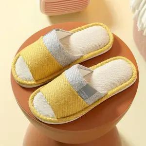 실내화(235-240mm) (옐로) (GTF52346)홈홈 린넨