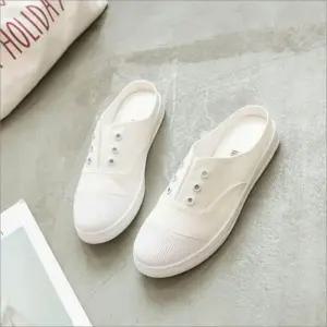 뮬 4색 캔버스 무지 데일리 스니커즈 운동화 블로퍼