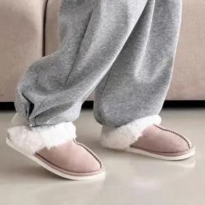 패션 소프트 프리미엄 보온 신발 거실 남녀 1P 털실내화 겨울