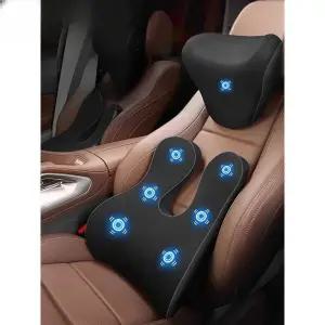 자동차 허리 마사지기 안마기 차량용 요추 이동식 블랙 쿠션