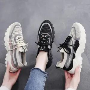 스니커즈 여성운동화 키높이운동화 삭스 5cm 니트