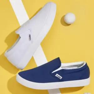 학교 실내화 병원 캔버스화 사무실용 학생 [S1S] 고등학교 면단화 V형 W형 중학교