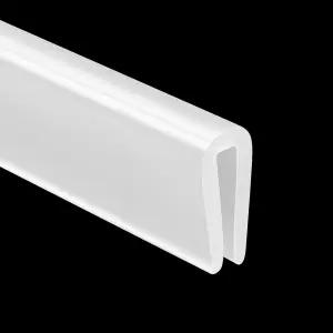 고무 가장자리 트림 U 채널 보호기 유연한 보호 날카로운 1/16인치 슬롯 클리어 판금 자동차 문 해치