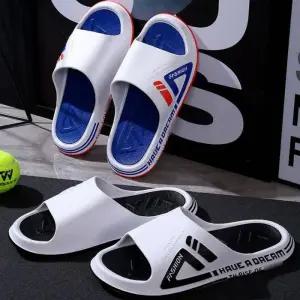 패션 슬리퍼 실내 투톤 실외 미끄럼방지화 전천후