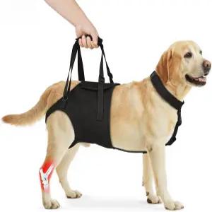 대형견 뒷다리 지지용 수페트 개 슬링 시니어 개는 약한 보조 하네스를 들어 올리고 뒷다리를 들어올리는