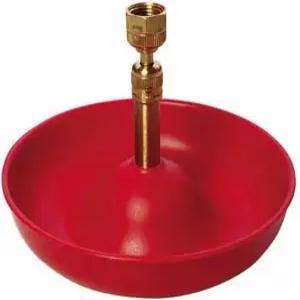 리틀 자이언트 자동 가금류 분수 게임 버드 헤비 듀티 플라스틱 호스 부착 워터러 볼 1.5 파인트