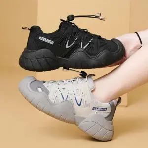 여성 스니커즈 편한 2컬러 스트링 고프코어룩 운동화