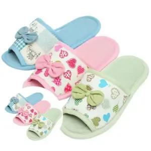 사무실슬리퍼 거실화 리본 실내화거실화