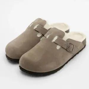 3색 겨울 방한 털슬리퍼 남여 슬리퍼 세무 털실내화